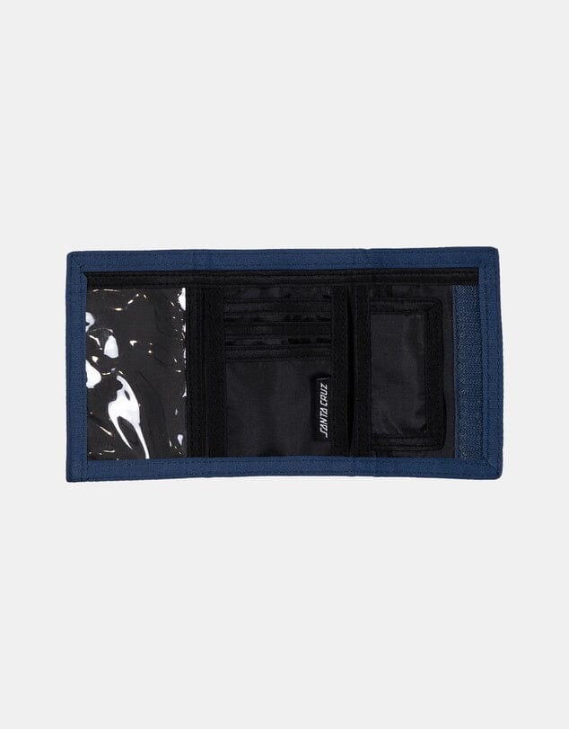 Santa Cruz Letter Hand Fade Velcro Wallet 