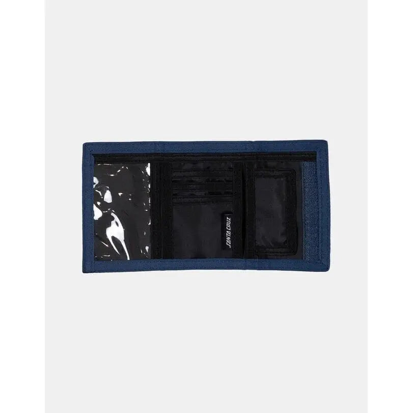 Santa Cruz Letter Hand Fade Velcro Wallet 