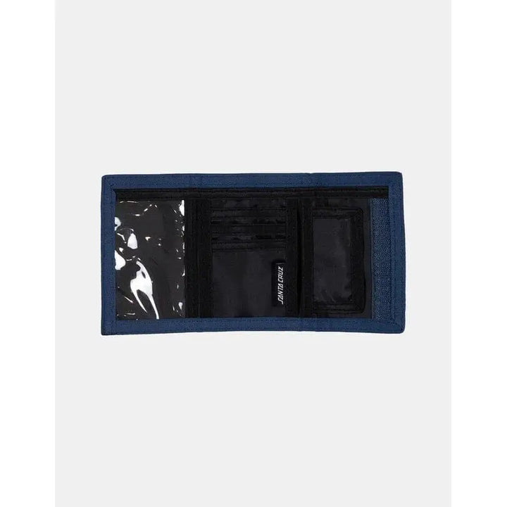 Santa Cruz Letter Hand Fade Velcro Wallet 