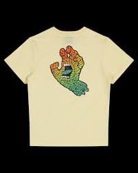 Santa Cruz Letter Hand Youth Fade T-Shirt 