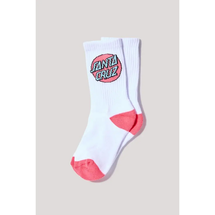 Santa Cruz Other Dot Youth Crew 4-Pack Socks 