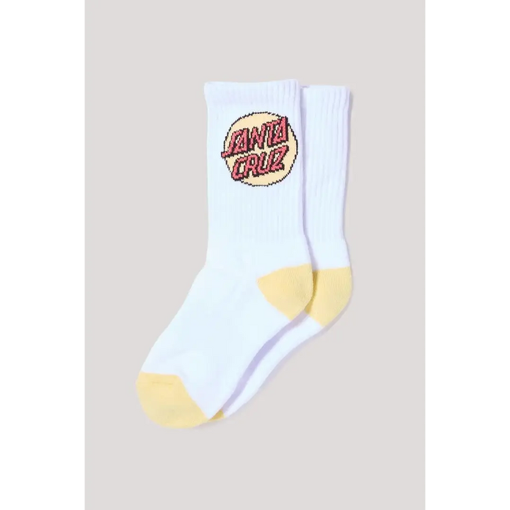 Santa Cruz Other Dot Youth Crew 4-Pack Socks 