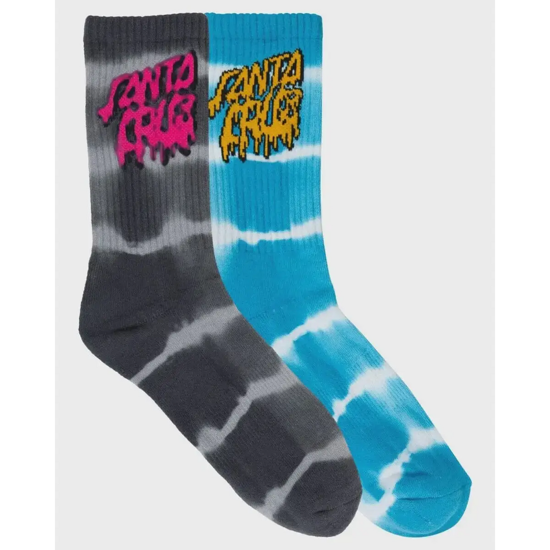 Santa Cruz Rad Stack Youth Socks 2 Pack 