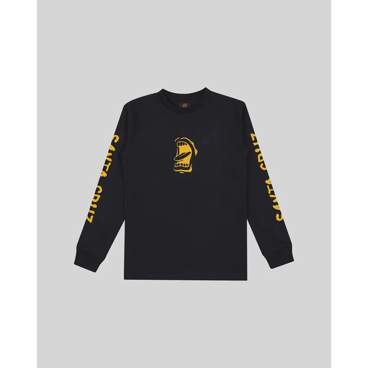 Santa Cruz Screaming Mouth Mono Front Long Sleeve T-Shirt