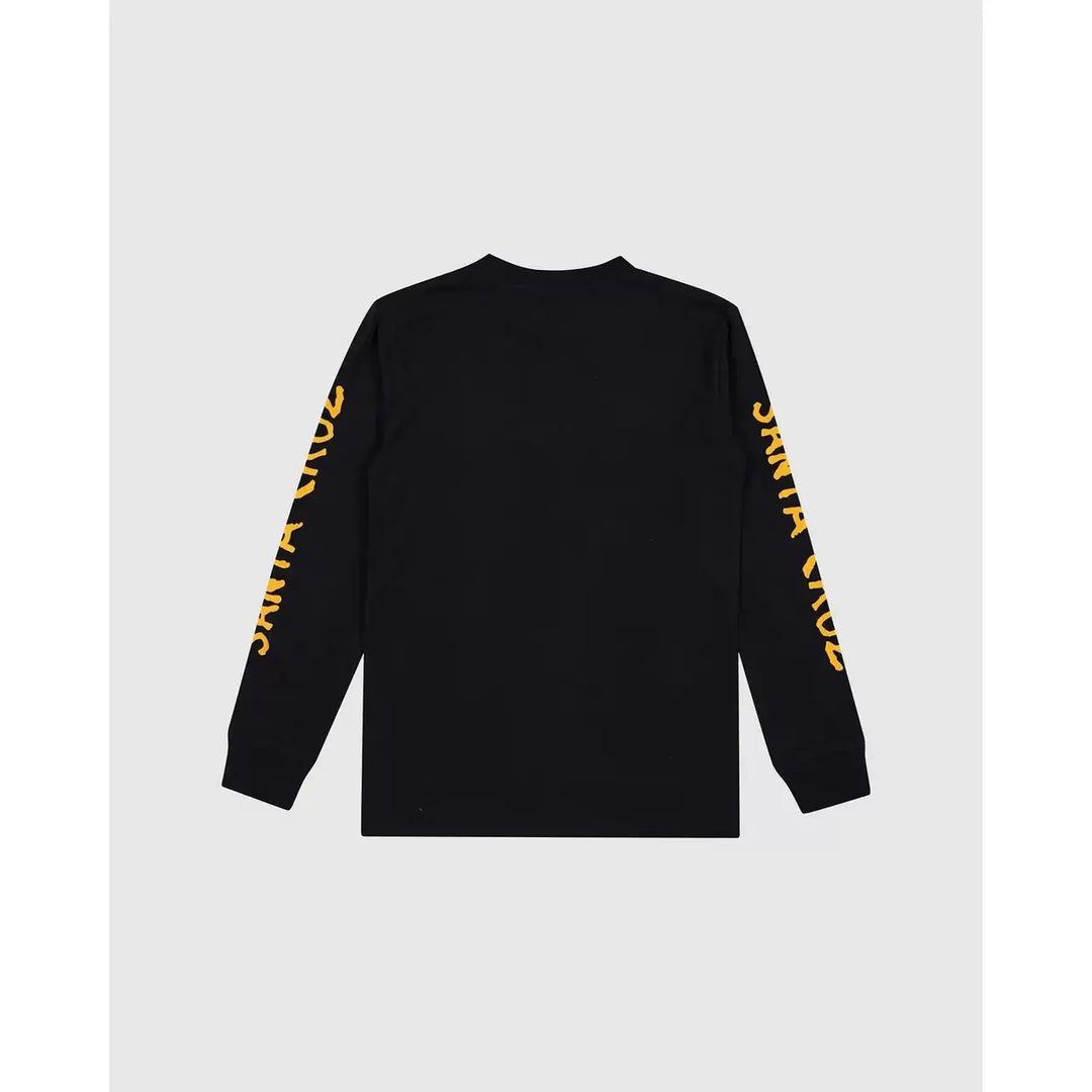 Santa Cruz Screaming Mouth Mono Front Long Sleeve T-Shirt