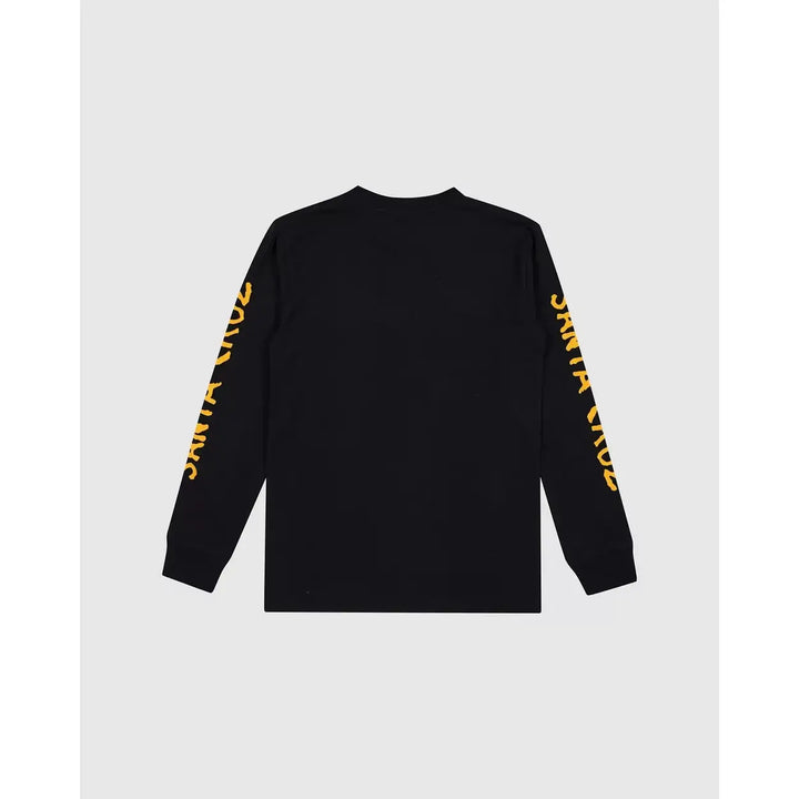 Santa Cruz Screaming Mouth Mono Front Long Sleeve T-Shirt