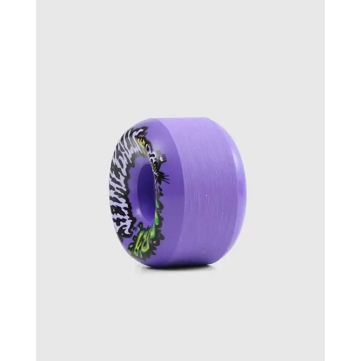 Santa Cruz Slime Balls Nora Vasconcellos Guest Vomit Mini 99A Purple Skate Wheels - 56mm