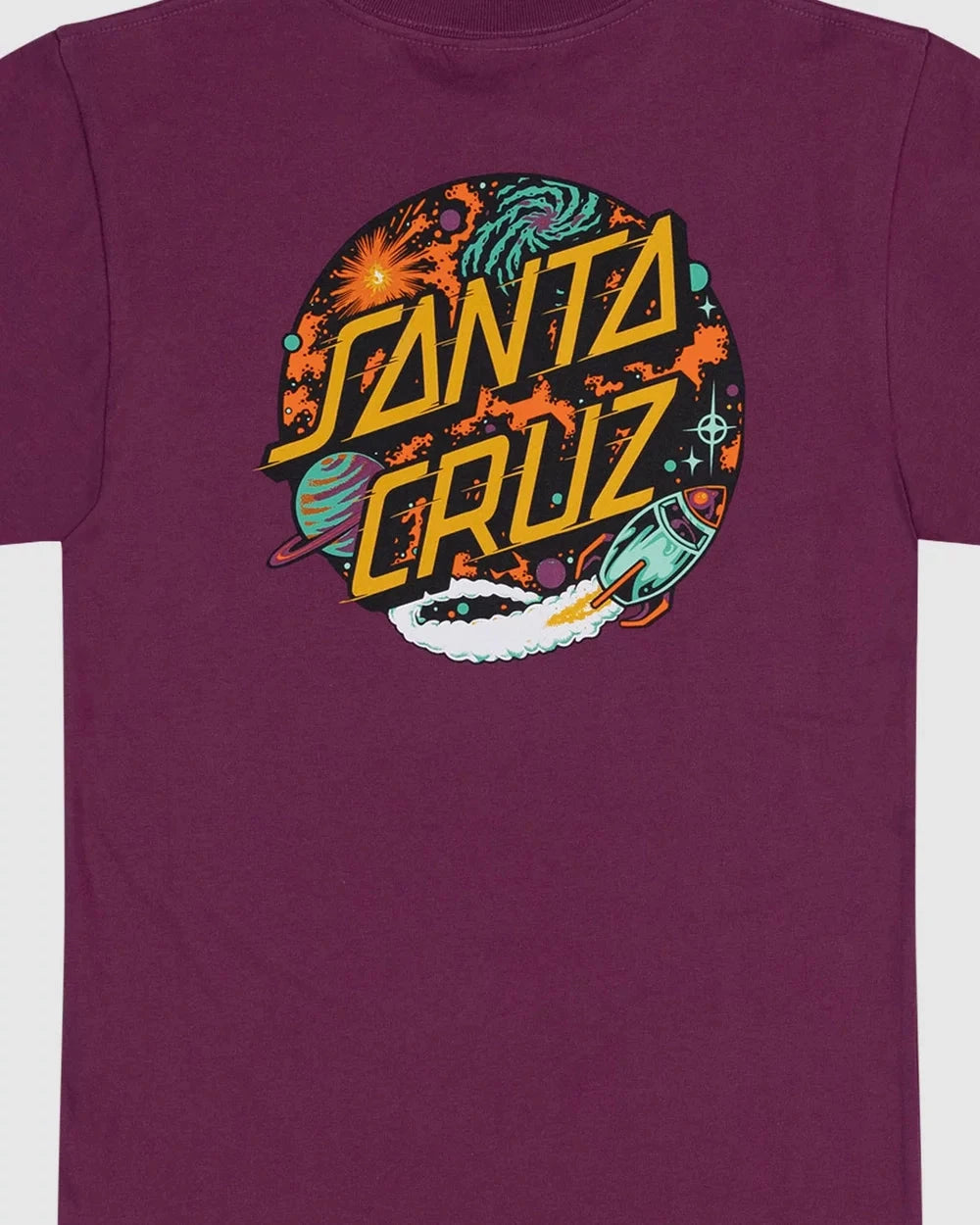 Santa Cruz Space Dot Rocket Youth T-Shirt 