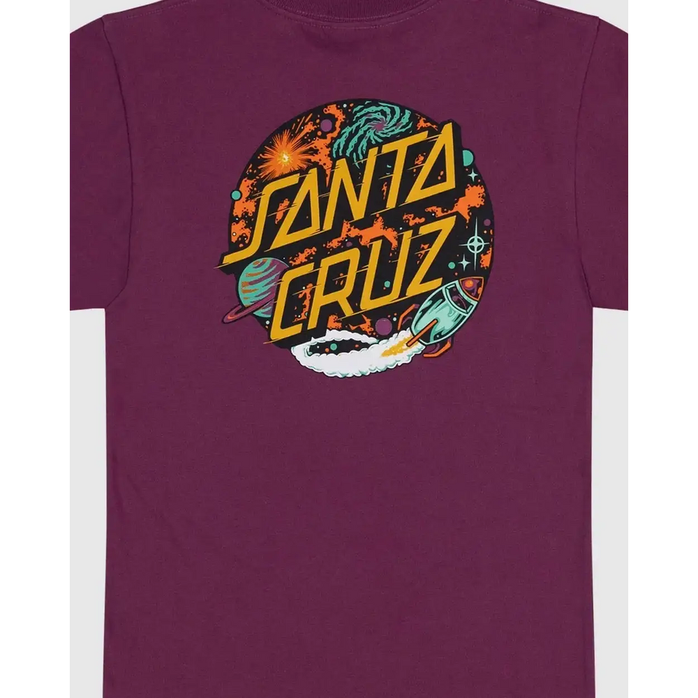 Santa Cruz Space Dot Rocket Youth T-Shirt 