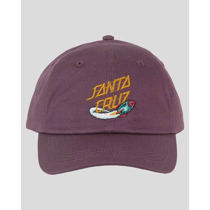 Santa Cruz Space Rocket Stack Youth Dad Cap 