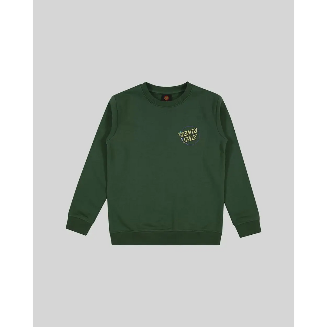 Santa Cruz Winkowski Dope Planet 2 Dot Crew Sweater