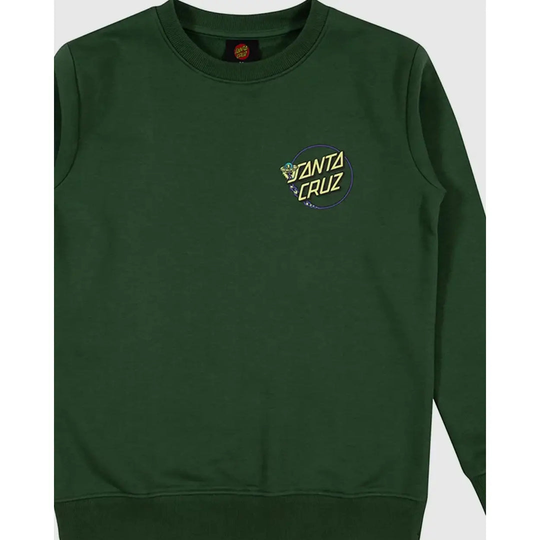 Santa Cruz Winkowski Dope Planet 2 Dot Crew Sweater