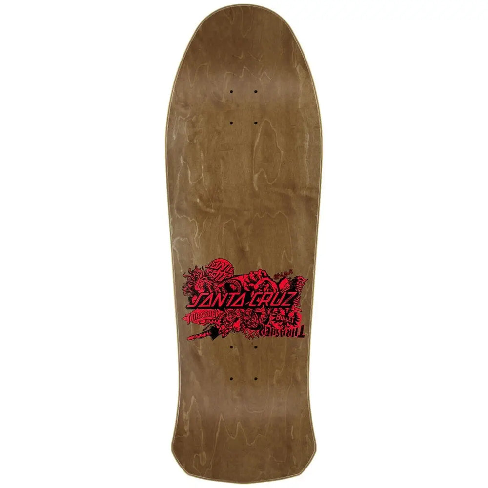 Santa Cruz x Thrasher Salba Oops Deck 