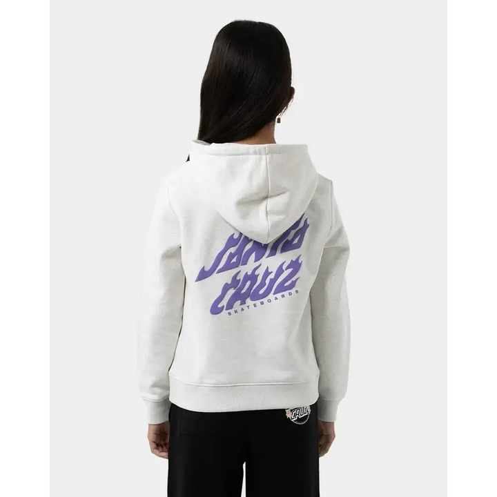 Santa Cruz Youth Fusion Flame Pullover Hoodie
