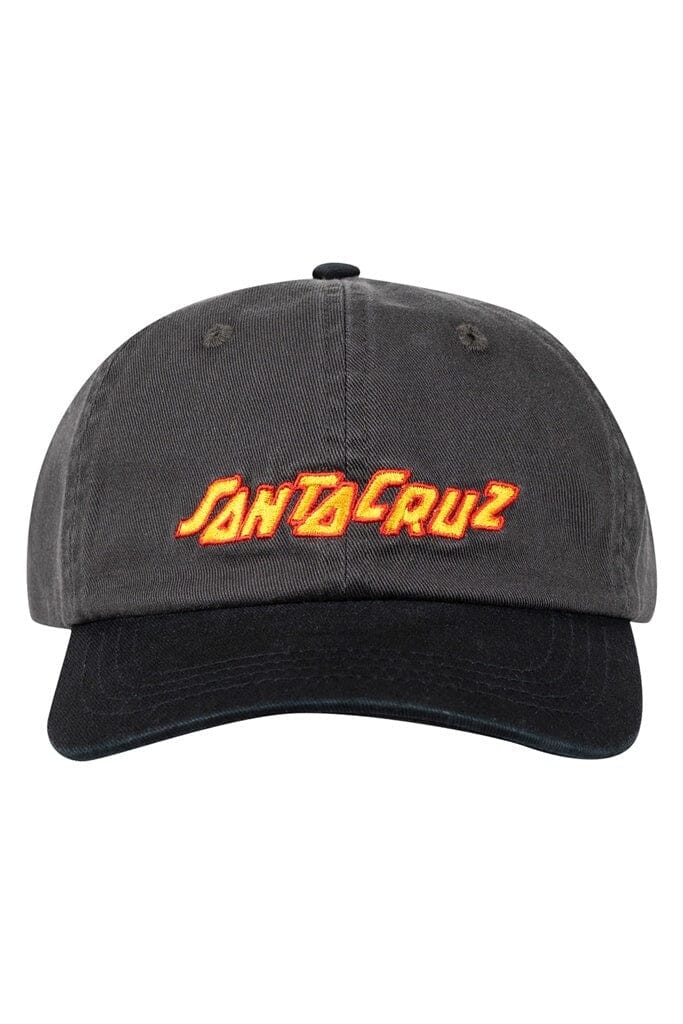 Santa Cruz Youth Singular Script Strip Dad Cap 