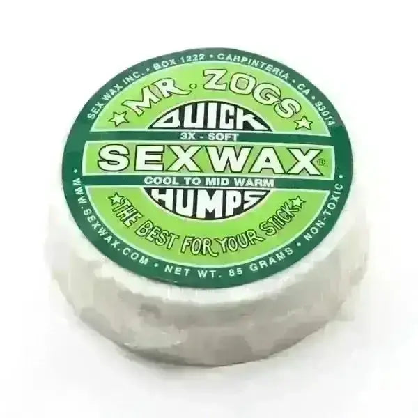 SEXWAX QUICK HUMPS SURFBOARD WAX Grn 
