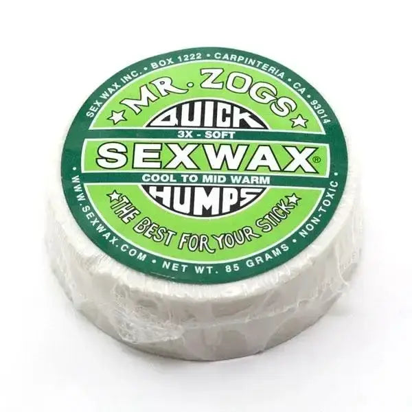 SEXWAX QUICK HUMPS SURFBOARD WAX Grn 
