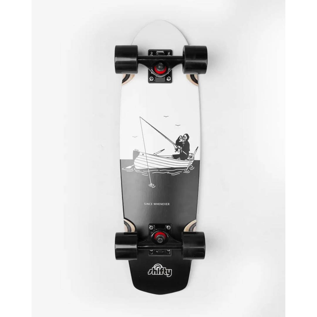 Shifty The Reaper Raft Longboard Complete Skateboard 