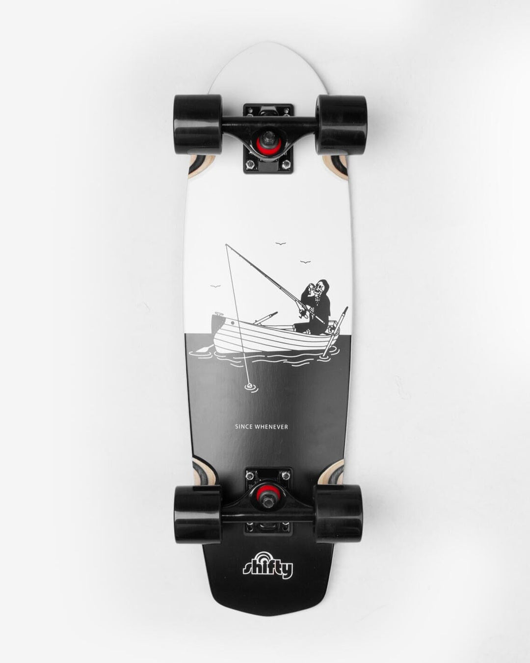 Shifty The Reaper Raft Longboard Complete Skateboard 