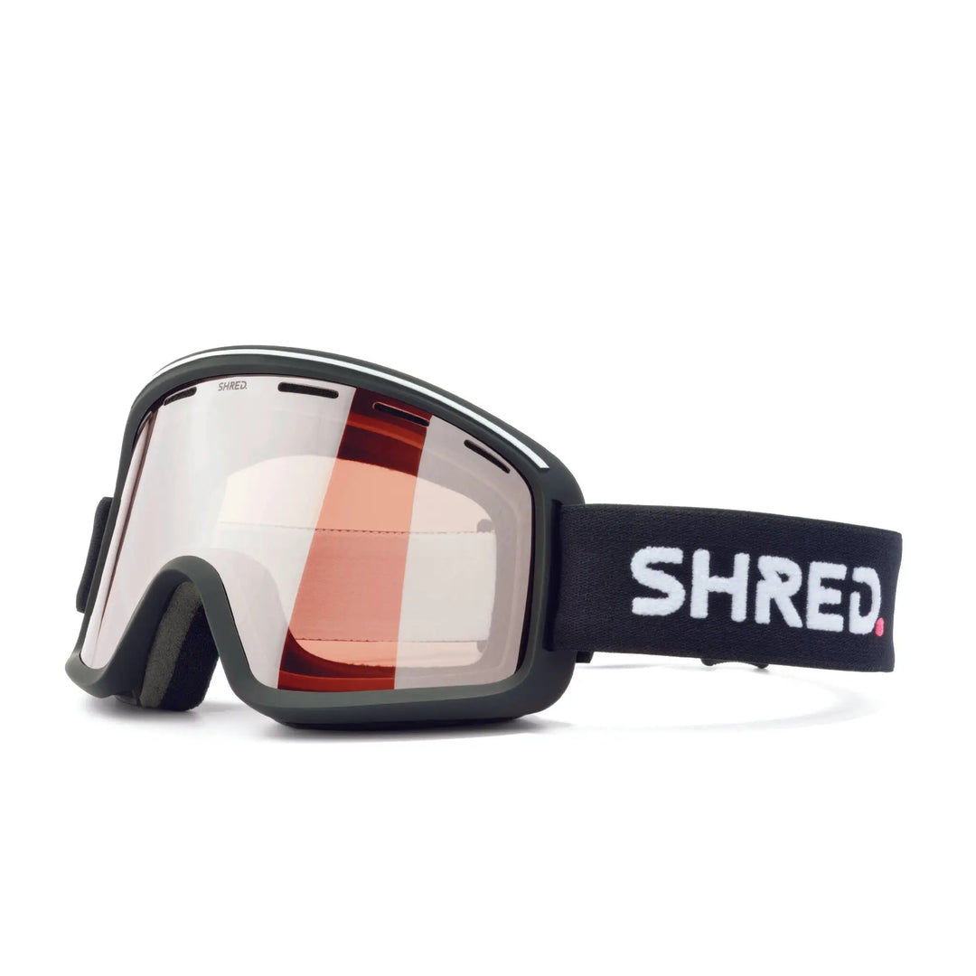 Shred Monocle Goggles 2026 - Black Low Light Silver