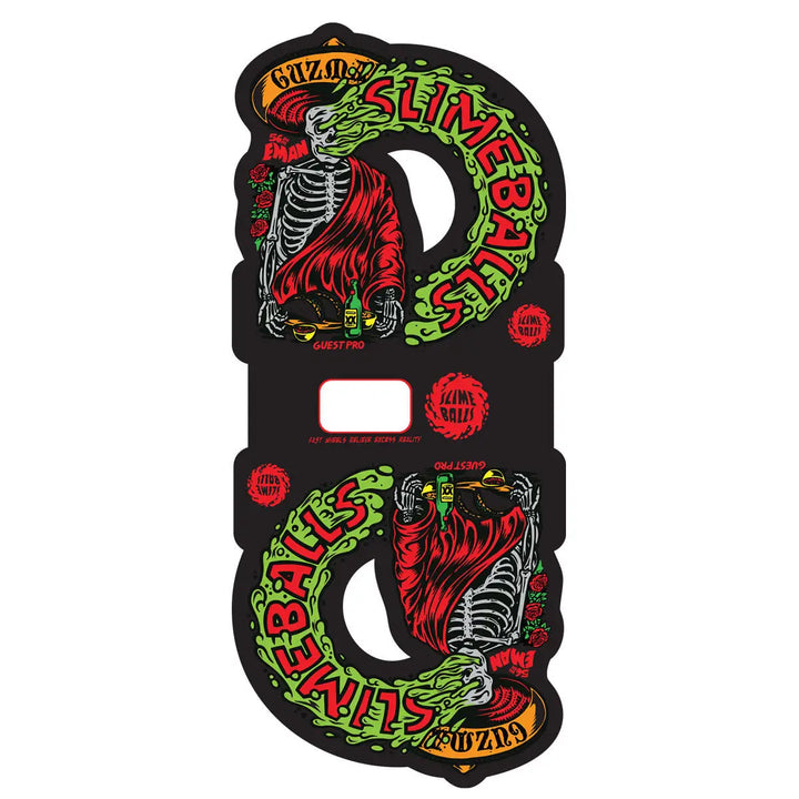 Slime Balls Emmanuel Guzman Guest Vomit Mini White 97A Skate Wheels - 56mm