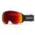 Smith 4D MAG S Snow Goggles 2024 Black ChromaPop Sun Red Mirror 16% VLT / Chromapop Storm Yellow Flash 65% VLT 