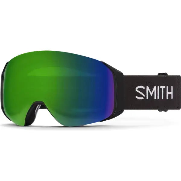 Smith 4D MAG S Snow Goggles 2026 - Black / CP Sun Green Mirror / CP Storm Blue Sensor Mirror