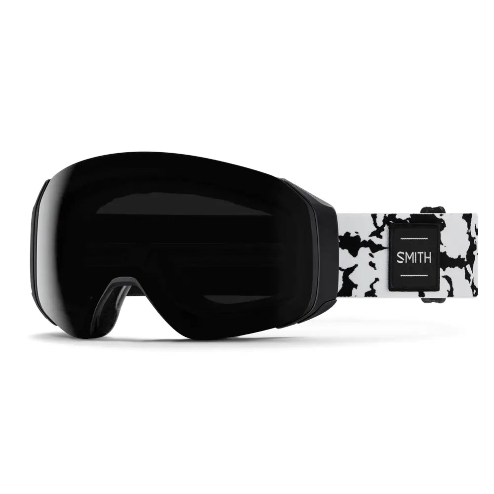 Smith 4D MAG S Snow Goggles 2026 - Black Marble / CP Sun Black / CP Storm Blue Sensor Mirror