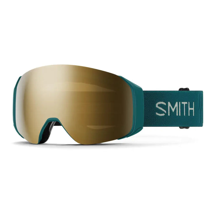 Smith 4D MAG S Snow Goggles 2026 - Malachite / CP Sun Black Gold Mirror / CP Storm Blue Sensor Mirror