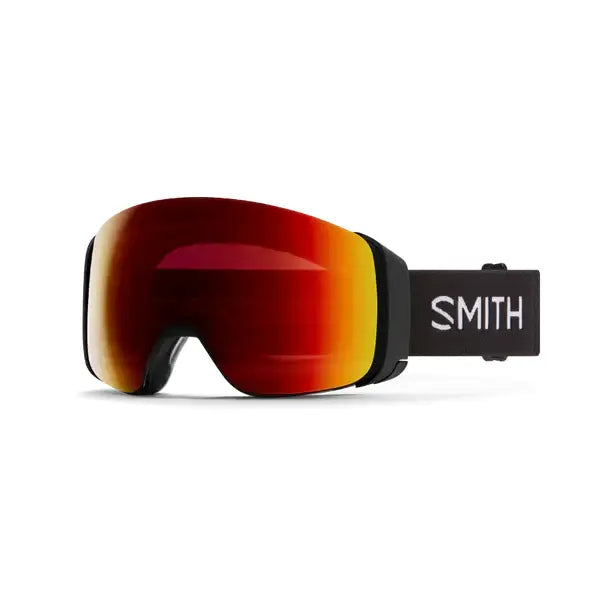 Smith 4D MAG Snow Goggle - Black / ChromaPop Sun Red Mirror 16% VLT / ChromaPop Storm Yellow Flash 65% VLT