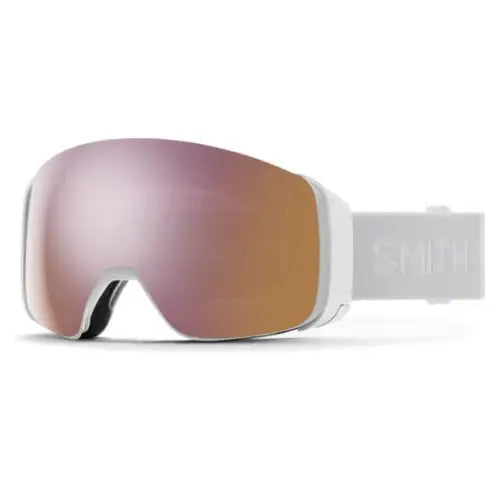 Smith 4D MAG Snow Goggle - White Vapor / ChromaPop Everyday Rose Gold Mirror 22% VLT / ChromaPop Storm Rose Flash 50%