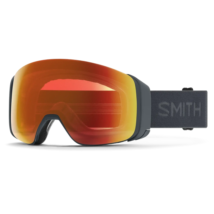 Smith 4D Mag Snow Goggles - Slate / Chromapop Everyday Red Mirror