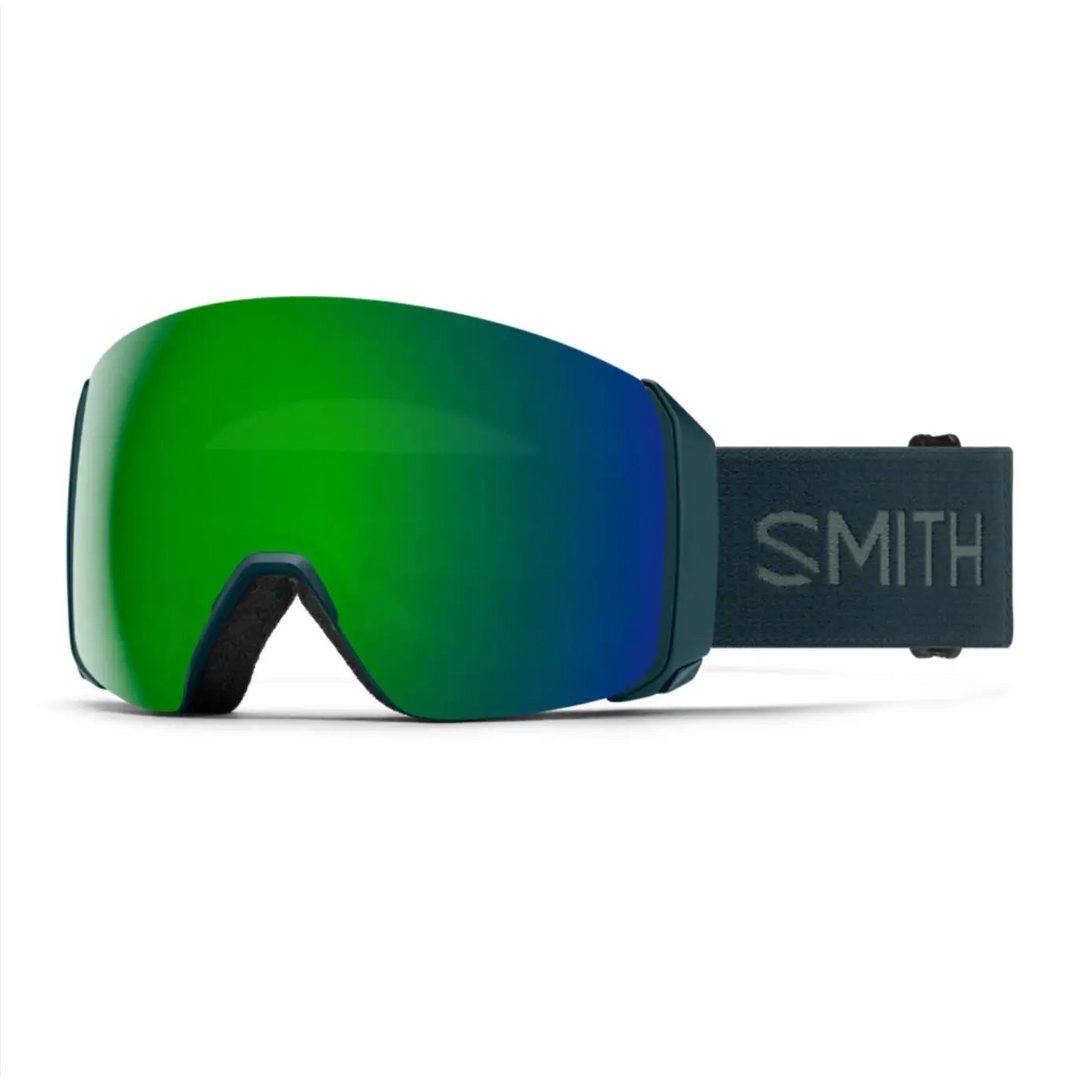Smith 4D Mag XL Snow Goggles 2025 Pacific / Everyday Green Mirror / Storm Blue Sensor Mirror 