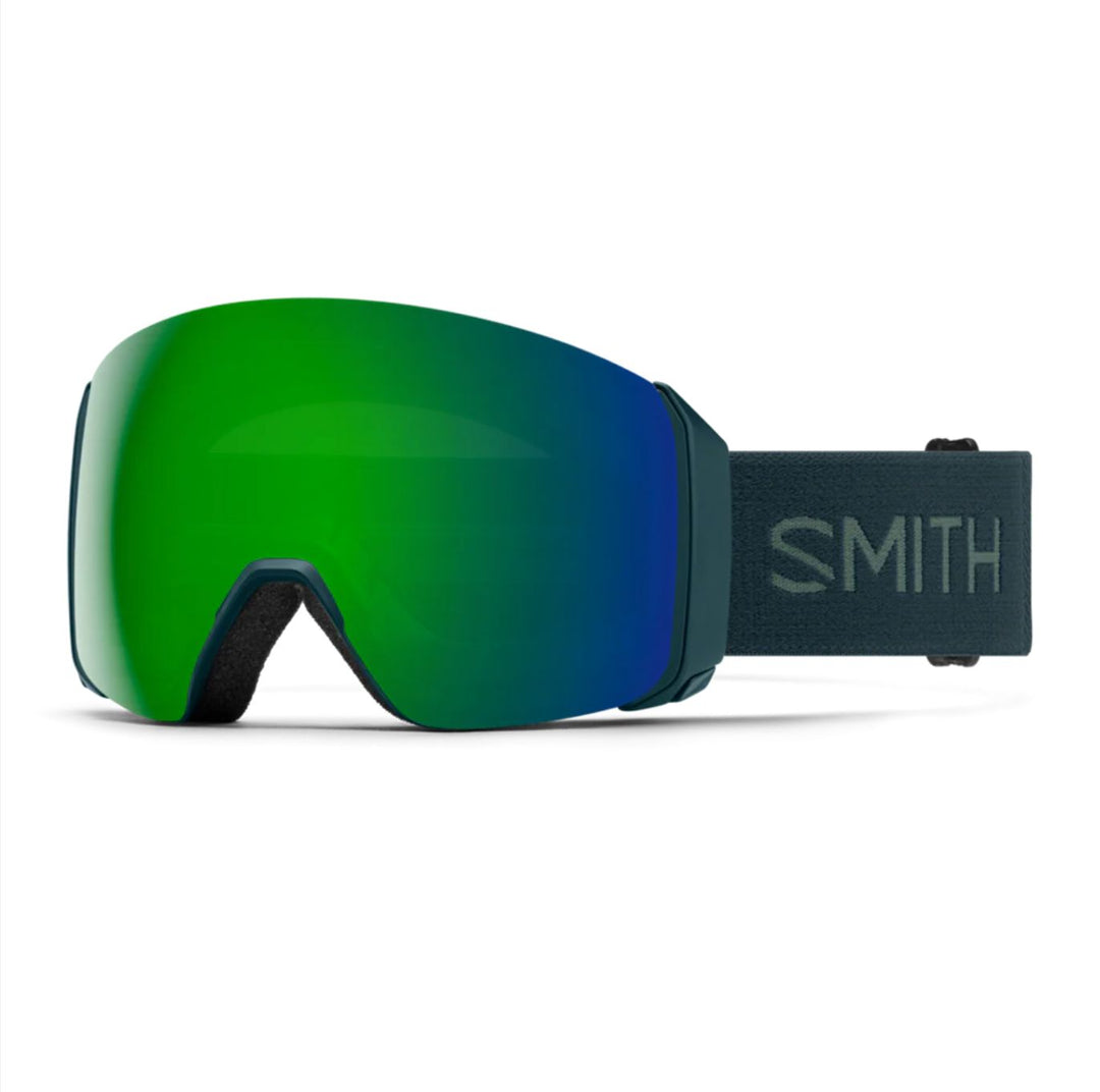 Smith 4D Mag XL Snow Goggles 2025 Pacific / Everyday Green Mirror / Storm Blue Sensor Mirror 