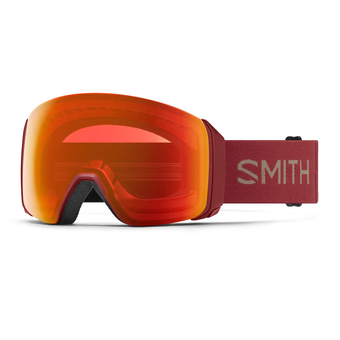 Smith 4D Mag XL Snow Goggles - Ironwood / Chromapop Everyday Red Mirror