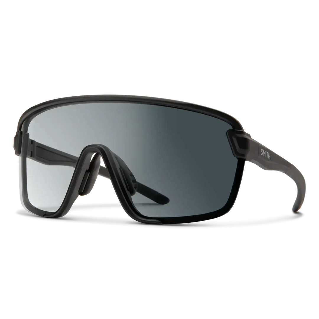 Smith Bobcat Sunglasses Matte Black ChromaPop Photochromic Clear to Gray 