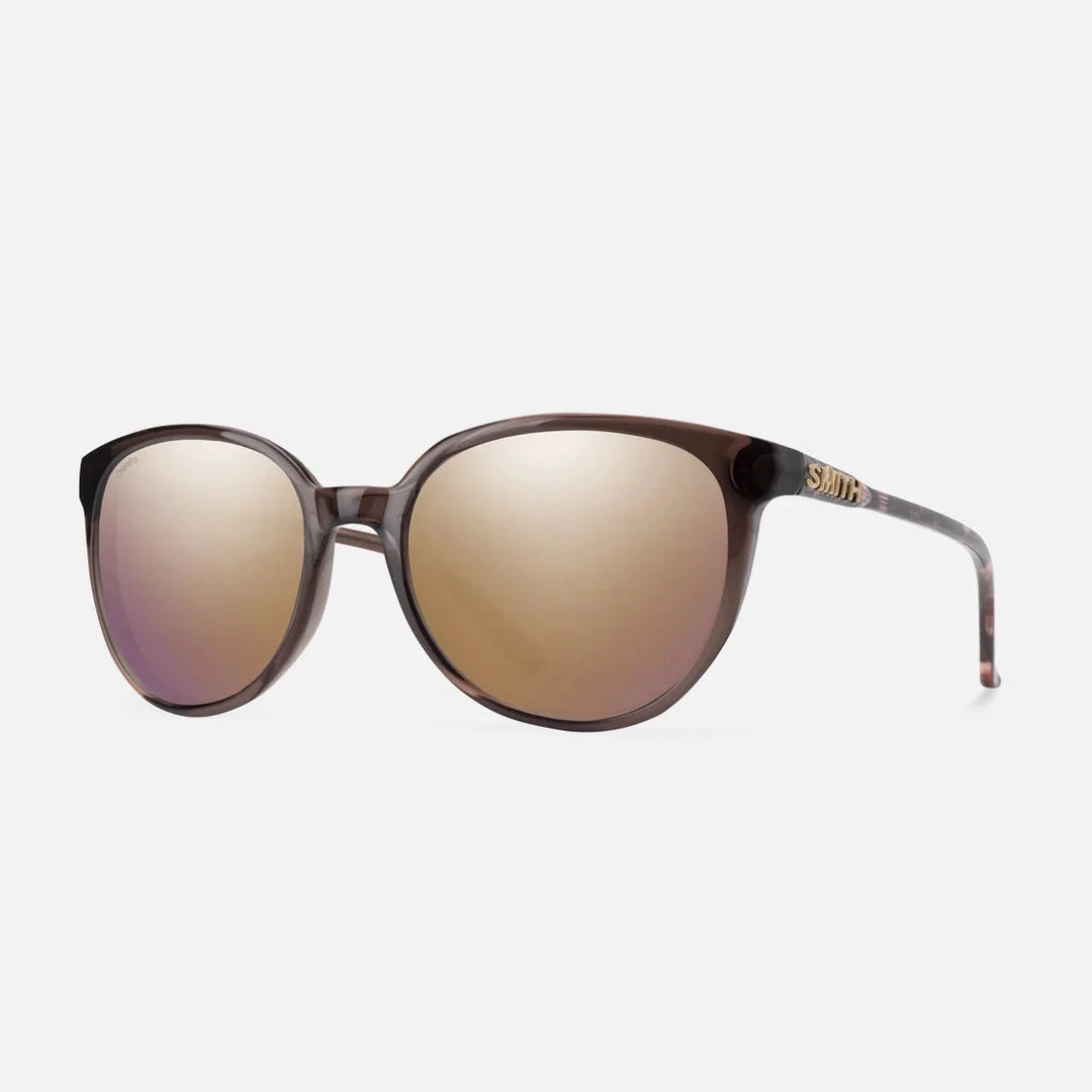 Smith Cheetah Polarised Sunglasses Rosewood Crystal / CP Polarised Brown 