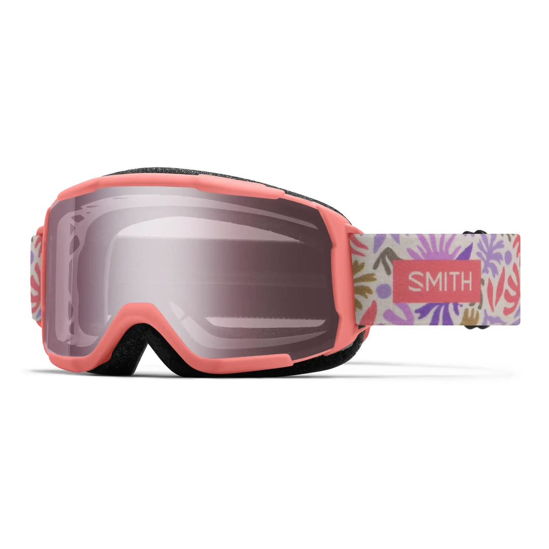 Smith Daredevil Kids Snow Goggles - Flare Flora / Ignitor Mirror