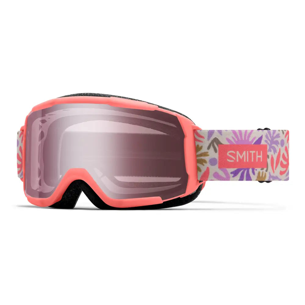 Smith Daredevil OTG Kids Snow Goggles - Flare Flora / Ignitor Mirror