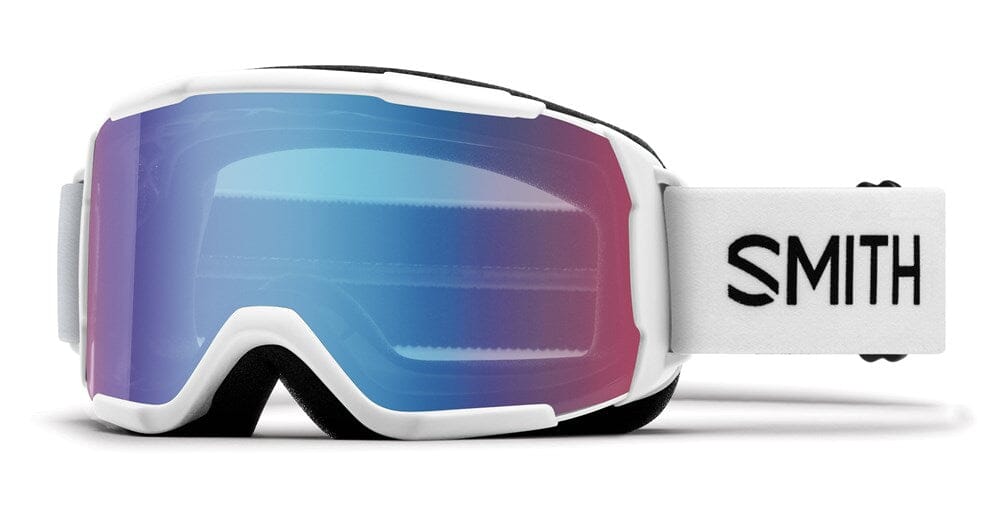Smith Daredevil Snow Goggles 2024 White Blue Sensor Mirror 