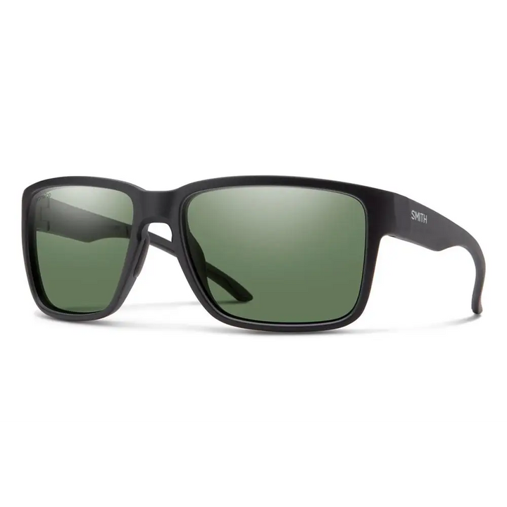 Smith Emerge Polarised Sunglasses Matte Black / CP Polarised Grey Green 