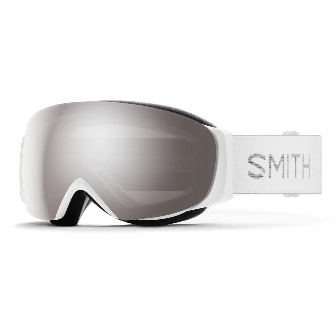 Smith I/O MAG S Snow Goggles 2025 White Chunky Knit / Sun Platinum / Storm Blue 
