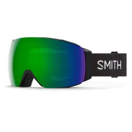 Smith I/O MAG Snow Goggle - Black / ChromaPop Sun Green Mirror 9% VLT / ChromaPop Storm Rose Flash 50% VLT