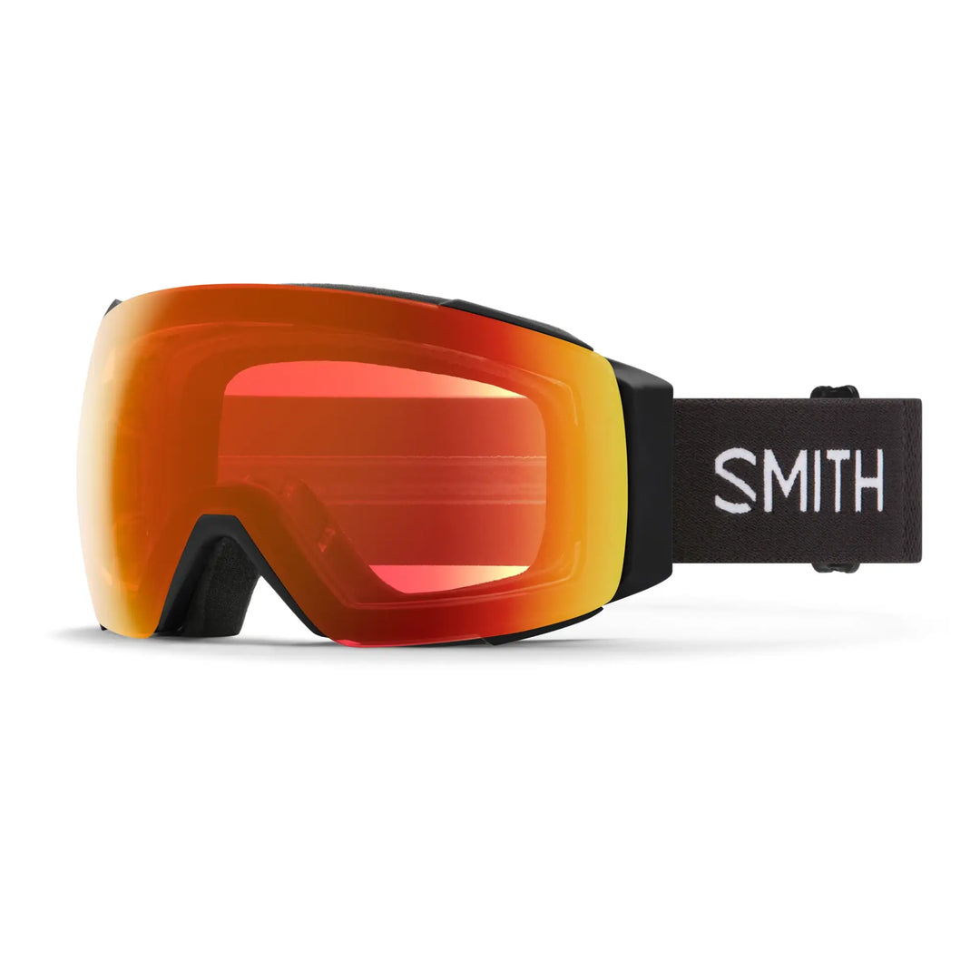 Smith I/O Mag Snow Goggles - Black / Chromapop Everyday Red Mirror