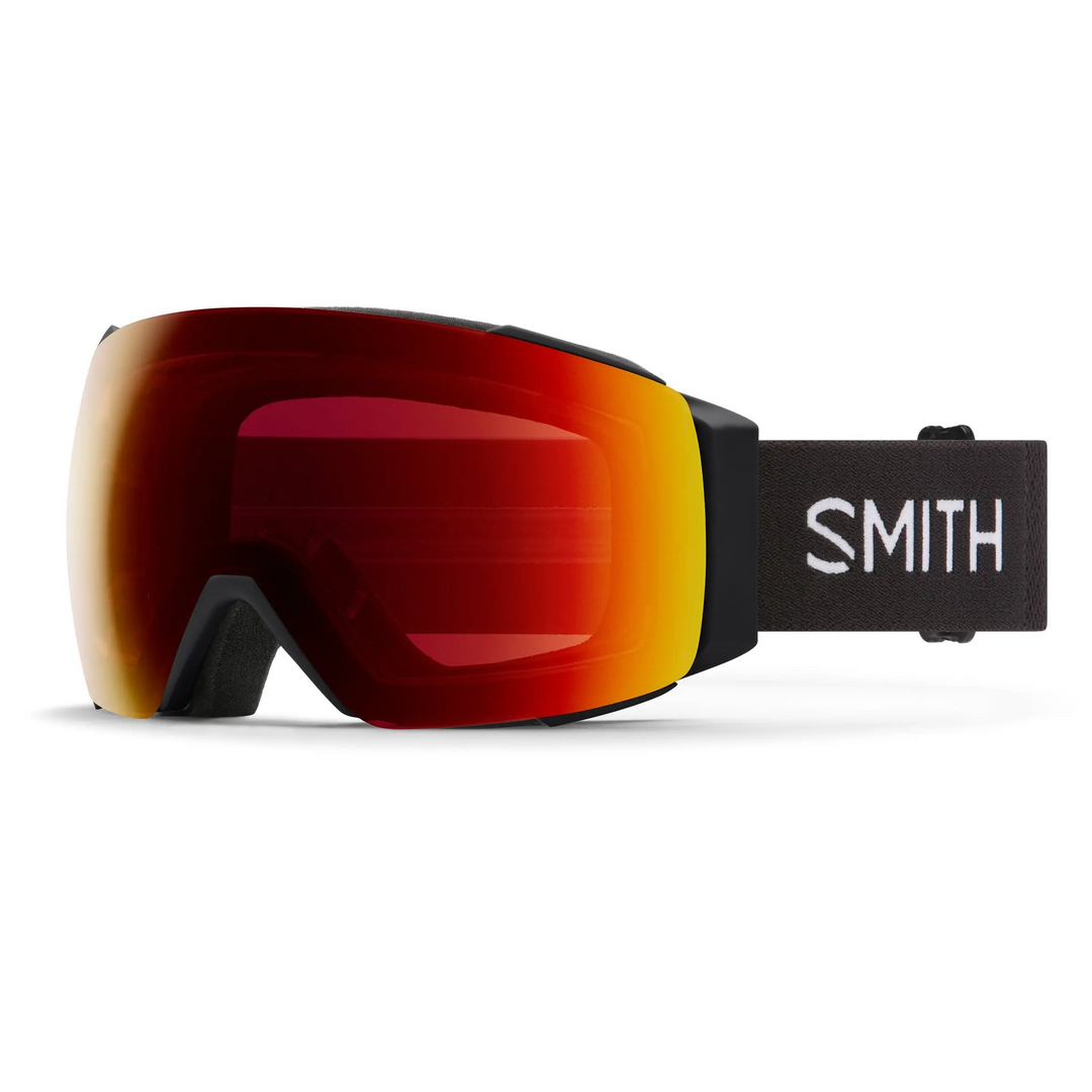 Smith I/O MAG XL Snow Goggles 2023 Black / CP Sun Red Mirror 