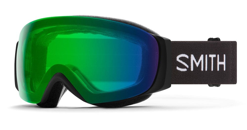 Smith I/O MAG S Snow Goggles 2024 Black ChromaPop Everyday Green Mirror 23% VLT / ChromaPop Storm Blue Sensor Mirror 55% VLT 