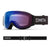 Smith I/O MAG S Snow Goggles 2024 Black ChromaPop Photochromic Rose Flash 30-50% VLT / ChromaPop Storm Yellow Flash 65% VLT 