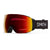 Smith I/O MAG Snow Goggles 2025 Black ChromaPop Sun Red Mirror 16% VLT / ChromaPop Storm Yellow Flash 65% VLT 