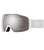 Smith I/O MAG Snow Goggles 2025 White Vapor ChromaPop Sun Platinum Mirror 13% VLT / ChromaPop Storm Blue Sensor Mirror 55% VLT 