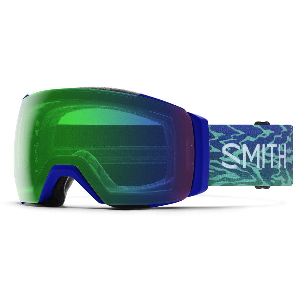 Smith I/O MAG XL Snow Goggles 2024 Lapis Brain Waves ChromaPop Everyday Green Mirror 23% VLT / Chromapop Storm Yellow Flash 65% VLT 